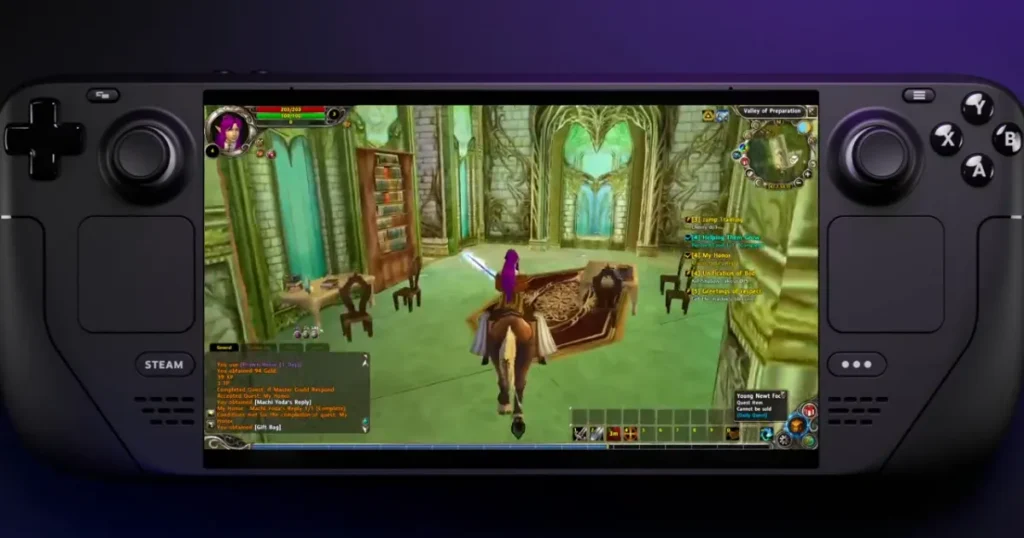 Runes of Magic on Steam Deck – Setup & Compatibility Guide 1 Runes of Magic Steam Deck gameplay