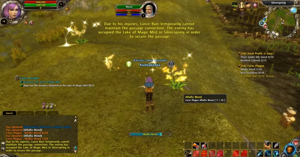 Runes of Magic running on macOS